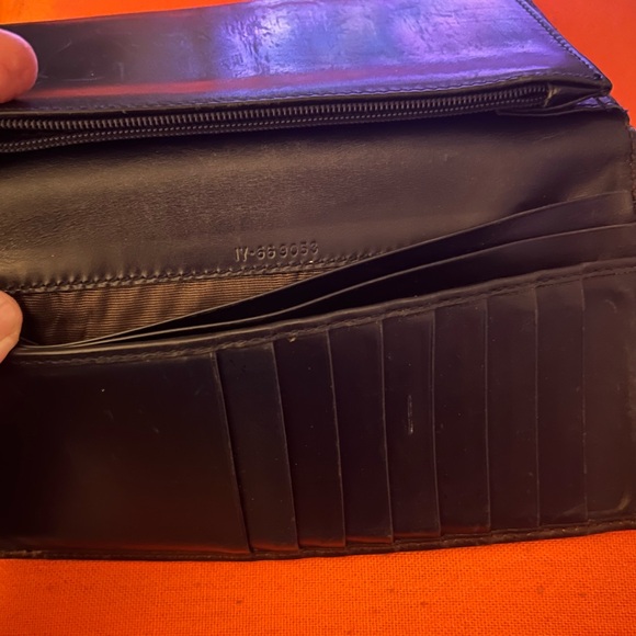 Salvatore Ferragamo Dark Brown Leather Card Holder Wallet - Picture 6 of 12